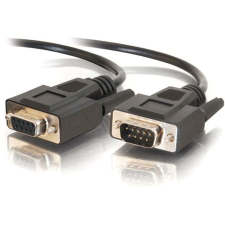 C2G 10Ft Db9 M/F Serial Rs232 Extension Cable - Black 52031